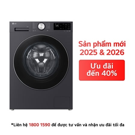 Máy giặt lồng ngang LG AI DD Inverter 12kg FX1412N5G chính hãng