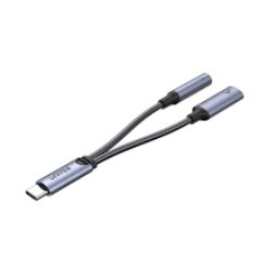 Cáp USB Type-C -> 2 Type-C Mic+Sạc PD18W  UNITEK  M206A | Hàng chính hãng