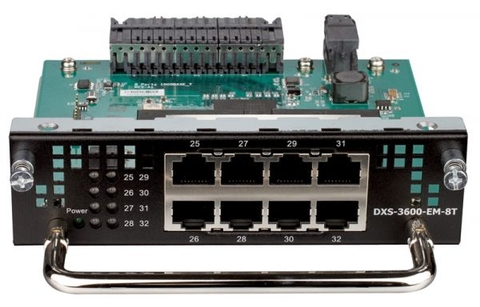 D-Link DXS-3600-EM-8T – Module mở rộng 8 cổng 10GBASE-T