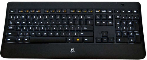 Bàn phím Logitech K800 không dây tiện lợi