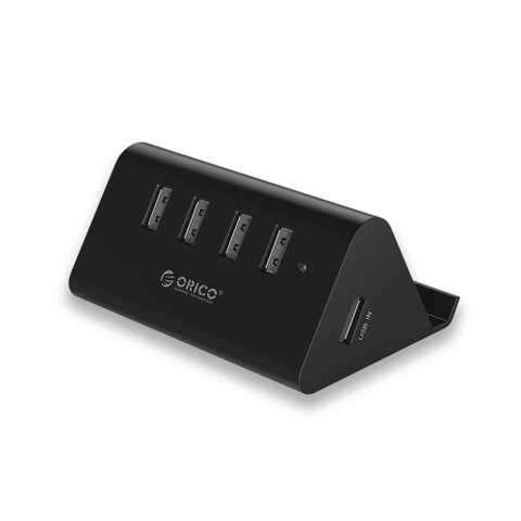 Bộ Chia USB HUB ORICO 4 cổng USB 3.0 5Gbps - SHC-U3-V2-BK | Hàng chính hãng