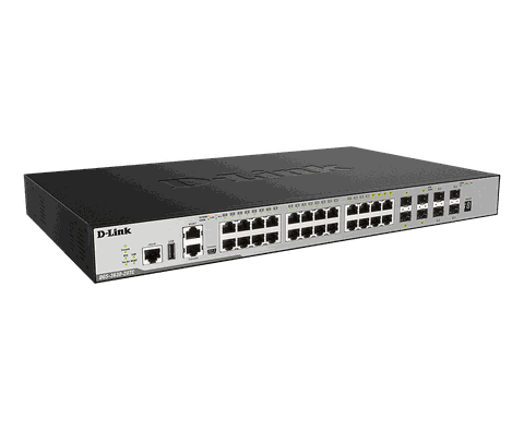 D-Link DGS-3630-28TC – Switch Layer 3 Stackable Managed Gigabit 28 Port