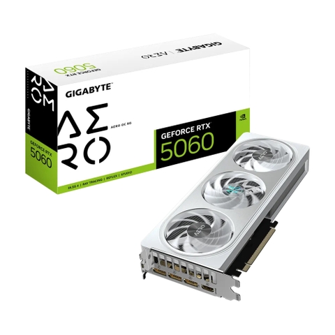 Card đồ họa Gigabyte GeForce RTX™ 5060 AERO OC 8G
