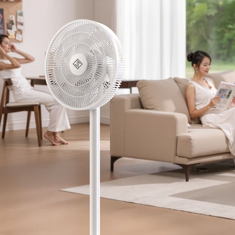 Quạt Cây 15 Cánh Kép Xiaomi Jipin JP-WSLD-BS 300 – Luồng Gió Tự Nhiên, Êm Ái Tuyệt Đối