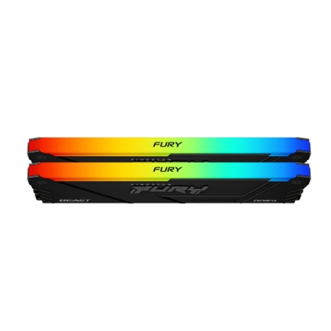 RAM Kingston FURY Beast RGB 64GB (2x32GB) DDR4 3600MHz (KF436C18BB2AK2/64) | Hàng chính hãng