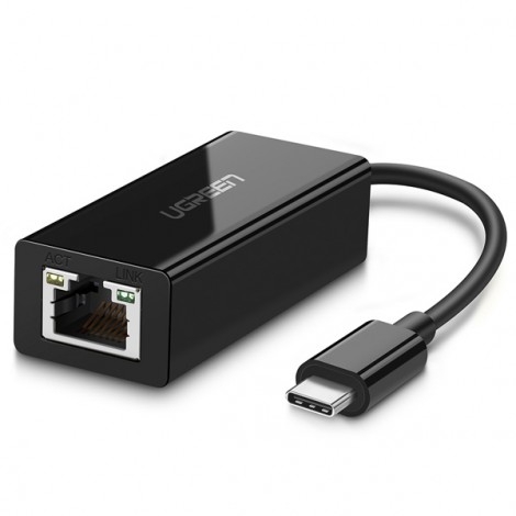 Cáp USB Type C to Lan Gigabit 10/100/1000  Ugreen 50307 | Hàng chính hãng