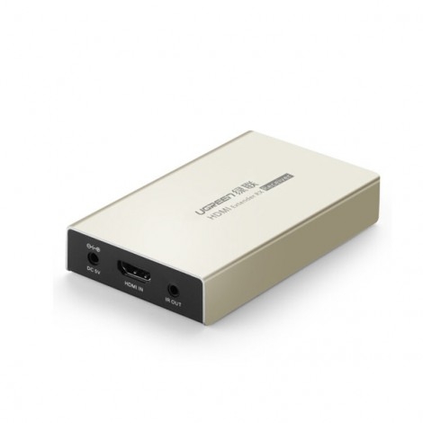 Bộ (Nhận) khuyếch đại HDMI 120M qua cáp mạng Lan RJ45 Ugreen 40280 | Hàng chính hãng