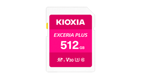 Thẻ nhớ KIOXIA EXCERIA PLUS SD 512GB LNPL1M512GG4 – UHS-I U3, V30, tốc độ đọc 100MB/s
