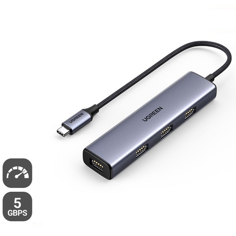 HUB USB-C ra 4 cổng USB 3.0