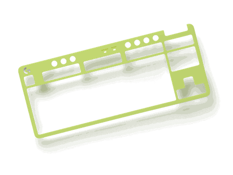 Top Plate Logitech cho bàn phím G715 GREEN  943-000606 | Hàng chính hãng