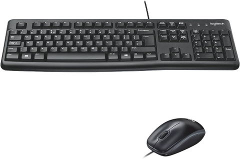 Bộ Bàn phím Logitech + Chuột MK120 (920-002586) | Hàng chính hãng