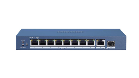 Switch 8 cổng Gigabit Hikvision DS-3E0510P-E/M | Hàng chính hãng