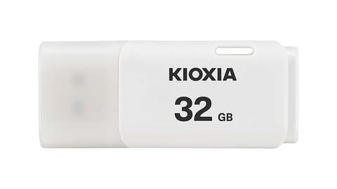 USB KIOXIA TransMemory U202 32GB LU202W032GG4 – USB 2.0, màu trắng