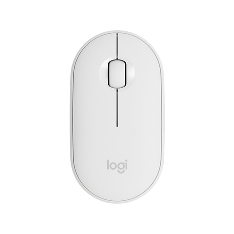 Chuột không dây Logitech Pebble M350s Trắng | Hàng chính hãng