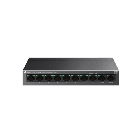 Switch TP-Link LS110P (10/100Mbps/ 8 Cổng/ 8 cổng PoE/ Vỏ kim loại)