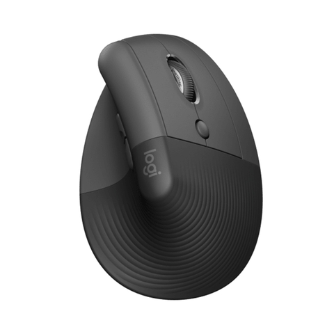 Chuột không dây Logitech Lift Vertical Ergonomic Graphite 910-006479 | Hàng chính hãng