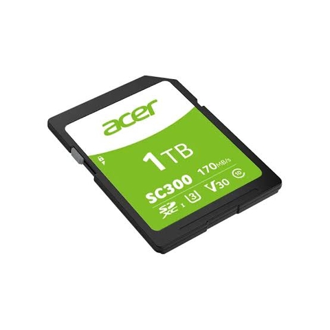 Thẻ nhớ SD Acer SC300 1TB CL10 U3 V30 R160 W120