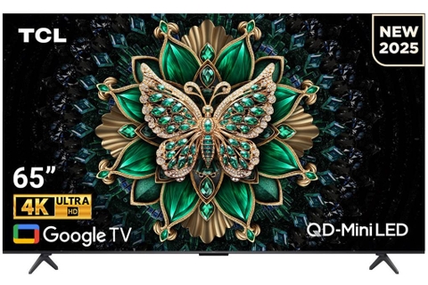 Tivi QD-Mini LED TCL 4K 65 inch 65C6K Mới 2025 | Hàng chính hãng