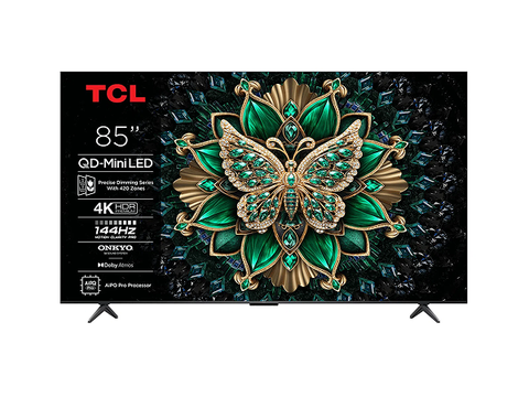 Tivi QD-Mini LED TCL 4K 85 inch 85C6K Mới 2025 | Hàng chính hãng