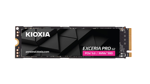 KIOXIA EXCERIA PRO G2 NVMe SSD 2TB LVE10Z2T04G8 – SSD M.2 PCIe Gen5 x4 hiệu năng cao