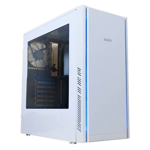 Vỏ máy tính Sama BLACK GOLD WHITE