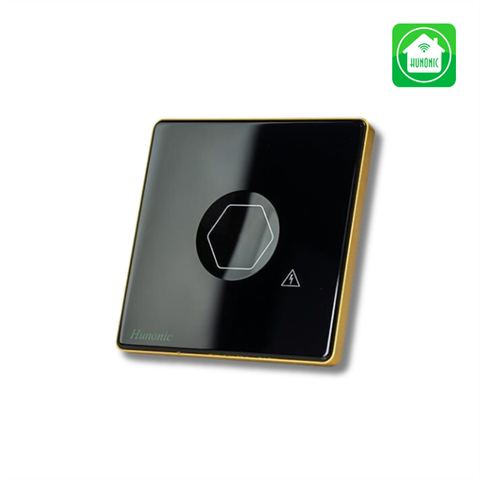 Công Tắc Cảm Ứng BLE Hunonic Premium CSL Chống Giật, HV, Màu Đen