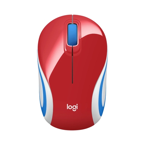 Chuột không dây Logitech M187 Wireless Đỏ 910-005373 | Hàng chính hãng