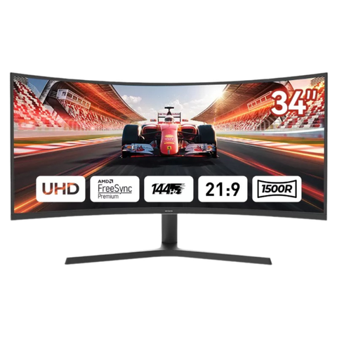 Màn hình AIWA MP340G-Y 34 inch 2K Ultrawide 144Hz cong 1500R