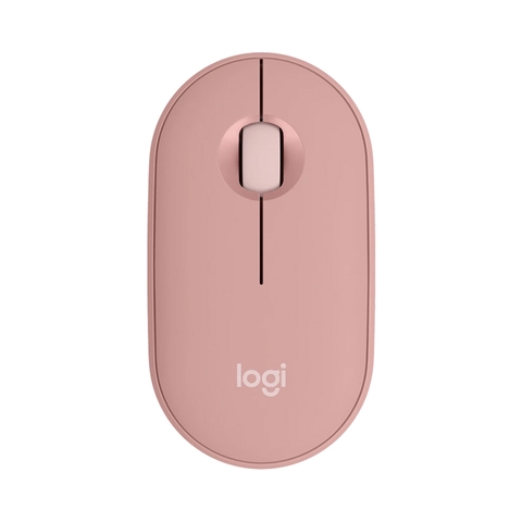 Chuột không dây Logitech Pebble M350s Màu Hồng (Wireless/Bluetooth) _ 910-006987 | Hàng chính hãng