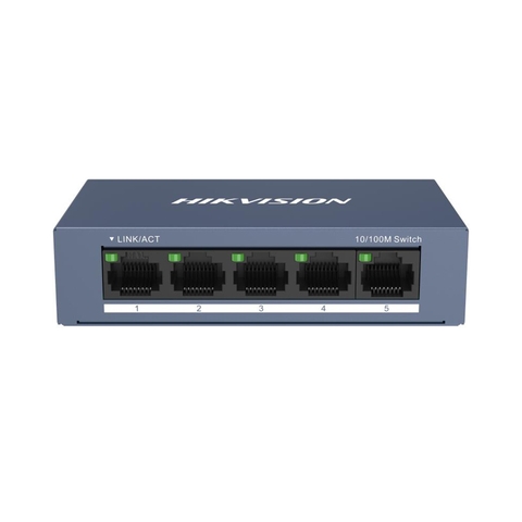 Switch mạng PoE IP Hikvision DS-3E0105-O | Hàng chính hãng