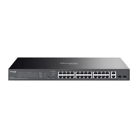 TP-Link | ES228GP | Omada 28 Port Gigabit Easy Managed Switch with 24 Port Poe+