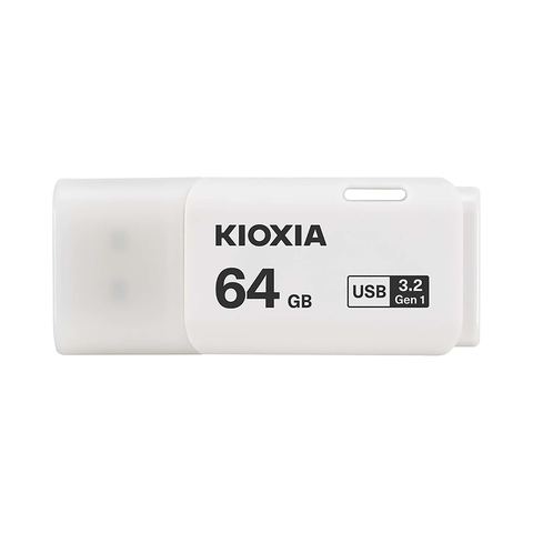 USB KIOXIA TransMemory U301 64GB LU301W064GG4 – USB 3.2 Gen 1, màu trắng