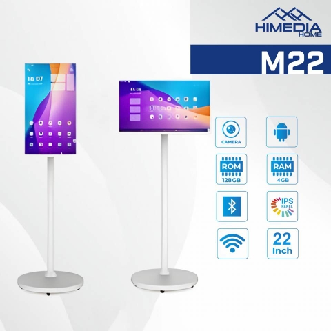 HIMEDIA HOME M22 (4+128) – Màn hình giải trí thông minh nhỏ gọn