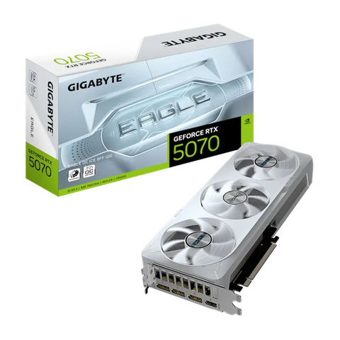Card đồ họa Gigabyte GeForce RTX™ 5070 EAGLE OC ICE 12G