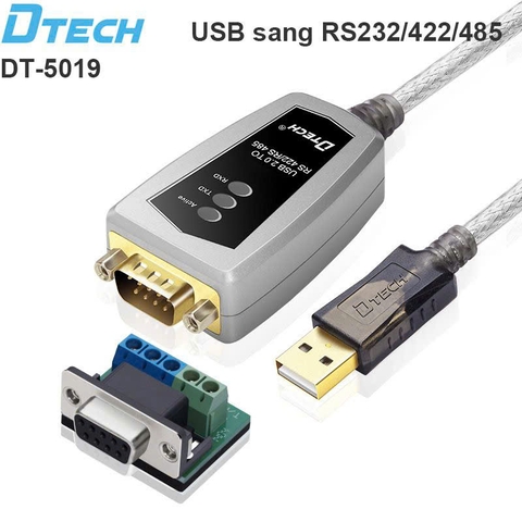 Cáp Chuyển USB Sang RS485/422 DTECH DT-5019