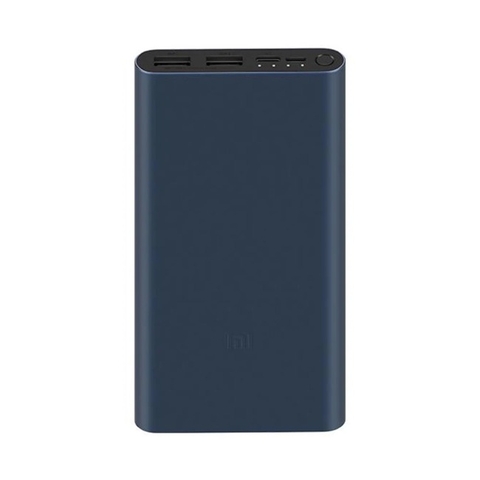 Pin sạc dự phòng Xiaomi Mi 3 10000mAh VXN4274GL (Đen) | Hàng chính hãng