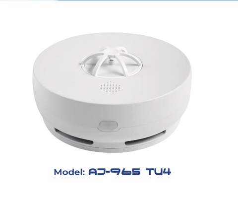 Đầu Báo Cháy Nhiệt Liên Động Không Dây AJ-965 TU4 – Giải Pháp Chuyên Biệt Cho Khu Vực Bếp & Gara