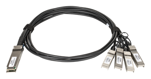 D-LINK DEM-CB100Q28-4S28 – CÁP DAC QSFP28 100G TO 4×SFP28 25G 1M