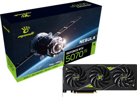 Card đồ họa Manli Nebula GeForce RTX 5070 Ti 16GB GDDR7 M-N507TIN/D716G-M3639