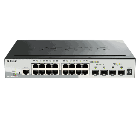 D-Link DGS-1510-20 – Switch Smart Managed Gigabit Stackable 20 Cổng