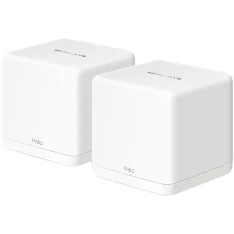 Hệ thống Mesh Mercusys WiFi 6 AX1500 Toàn Bộ Nhà Halo H60X (3-pack)