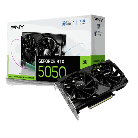PNY GeForce RTX 5050 8GB Dual Fan VCG50508DFXPB1