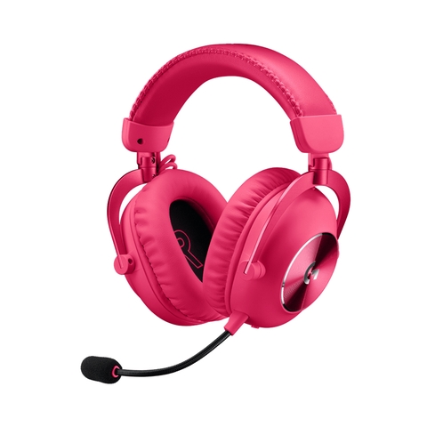 Tai nghe chơi game không dây Logitech PRO X 2 LIGHTSPEED Hồng (981-001276) | Hàng chính hãng