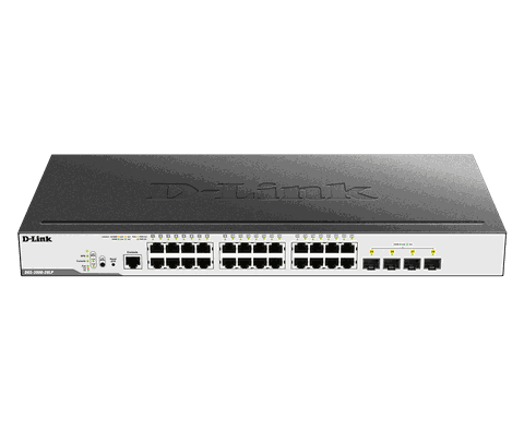 D-Link DGS-3000-28LP – Switch Managed Layer 2 Gigabit 28 Port PoE
