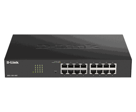 D-LINK DGS-1100-16V2 – SWITCH GIGABIT SMART MANAGED 16 CỔNG