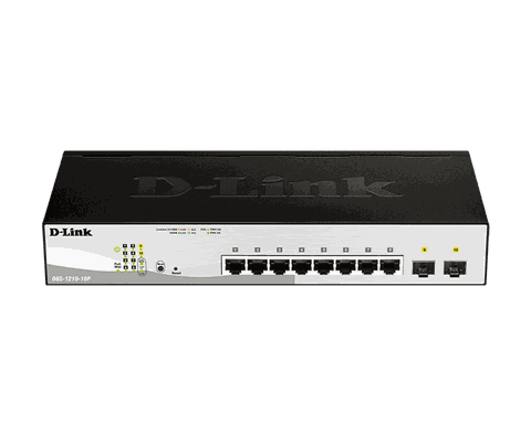 D-Link DGS-1210-10P – Switch Gigabit Smart Managed PoE 10 Cổng