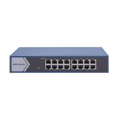 Switch mạng Gigabit 16 cổng HIKVISION DS-3E1516-EI giá cực tốt | Hàng chính hãng