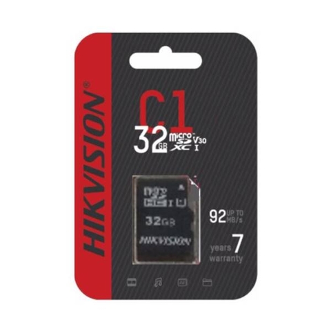 Thẻ nhớ Micro SD 32Gb HIKVISION HS-TF-C1(STD)/32G | Hàng chính hãng