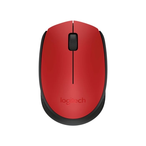 Chuột không dây Logitech M171 Wireless Mouse Đỏ (910-004657) | Hàng chính hãng