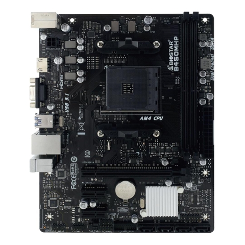 Bo mạch chủ BIOSTAR A520MT (AMD A520, Socket AM4, 2xDDR4, mATX) [BH36T]
